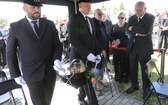 Pogrzeb Jerzego Treli w Leńczach