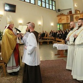 Święcenia kapłańskie w kościele ojców kapucynów na Poczekajce w Lublinie.