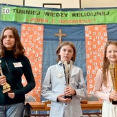 Zwycięzcy jubileuszowych zmagań: Gabriela Przepiórka, Klaudia Więcław i Jakub Nyklewicz.