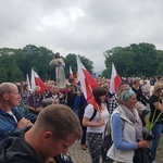 Wejście Łowickiej Pielgrzymki na Jasną Górę