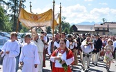 Procesja Bożego Ciała w Miętustwie