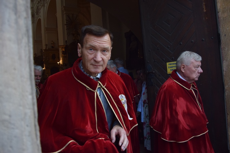 Boże Ciało w Łowiczu. Eucharystia.