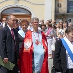 Procesja Bożego Ciała z katedry św. Mikołaja w Bielsku do Białej - 2022