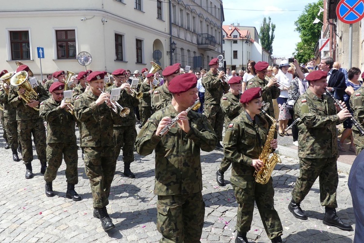 Procesja Bożego Ciała z katedry św. Mikołaja w Bielsku do Białej - 2022