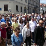 Procesja Bożego Ciała z katedry św. Mikołaja w Bielsku do Białej - 2022