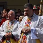 Boże Ciało w Łowiczu. Procesja.