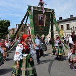 Boże Ciało w Łowiczu. Procesja.