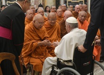 Podczas spotkania Franciszka z buddystami