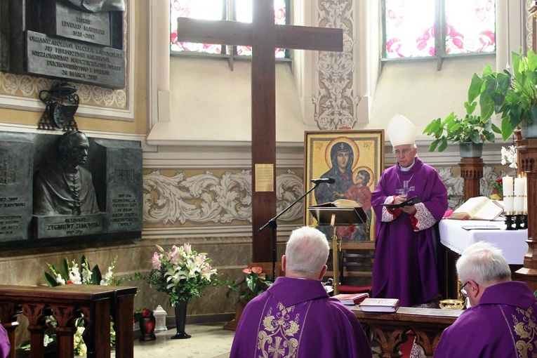 Eucharystii przewodniczył abp Wacław Depo.