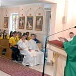 Biskup odwiedził stypendystów Dzieła Nowego Tysiąclecia