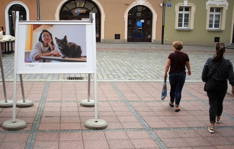 Wystawa "Twarze Ukrainy" na opolskim rynku