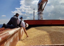 W Stambule zakończono inspekcję statku przewożącego ukraińską kukurydzę