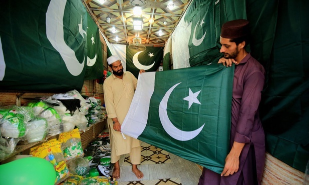 Już sama flaga Pakistanu wiele mówi