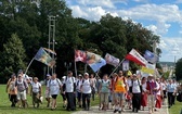 Powitanie 31. Pielgrzymki Diecezji Bielsko-Żywieckiej na Jasną Górę - grup z Wilamowic - 2022