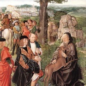 ◄	„Św. Idzi z łanią”, Mistrz z Saint Gilles, ok. 1500 r., obraz w zbiorach National Gallery w Londynie. 
