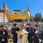 Procesja eucharystyczna.