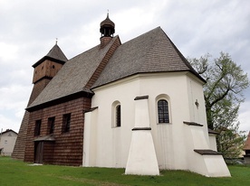 ▲	Kościół św. Jerzego w 2019 r. został laureatem ogólnopolskiego konkursu „Zabytek Zadbany”.