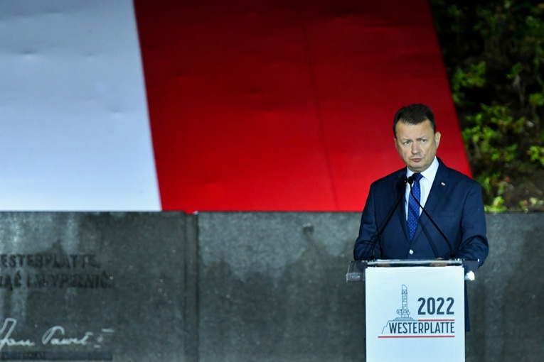 Szef MON: Westerplatte to dla Polaków wzór odwagi, a dla świata - przestroga