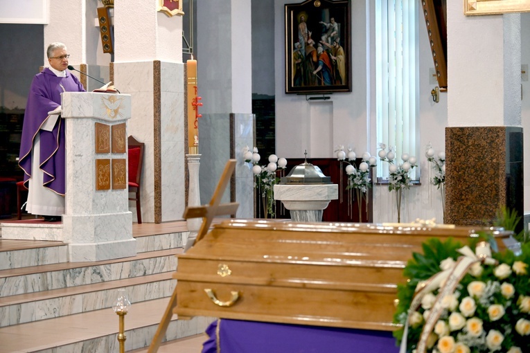 Pogrzeb Zygmunta Terpiłowskiego, taty ks. Władysława