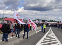 Gliwice. Protest pracowników zakładu Stellantis