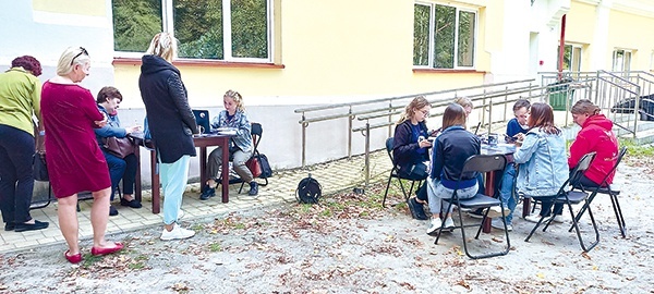 ▲	Wizyta mobilnego  biura w Tarnobrzegu.