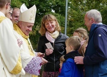 Z rodzinami diecezji w Kalwarii Zebrzydowksiej spotkał się bp Piotr Greger.