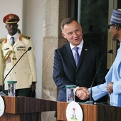 Prezydent Andrzej Duda i prezydent Nigerii Muhammadu Buhari.