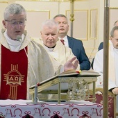 Eucharystii przewodniczył ks. prał. Marek Fituch, kanclerz Kurii Biskupiej w Radomiu.