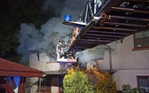 Zniszczenia po pożarze w ochronce dla dzieci w Piekarach Śląskich