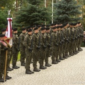 Podniosłość uroczystości podkreślił udział 9 Braniewskiej Brygady Kawalerii Pancernej z Braniewa.