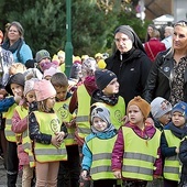 Wśród biorących udział w świdnickiej odsłonie  akcji było przedszkole  sióstr prezentek.