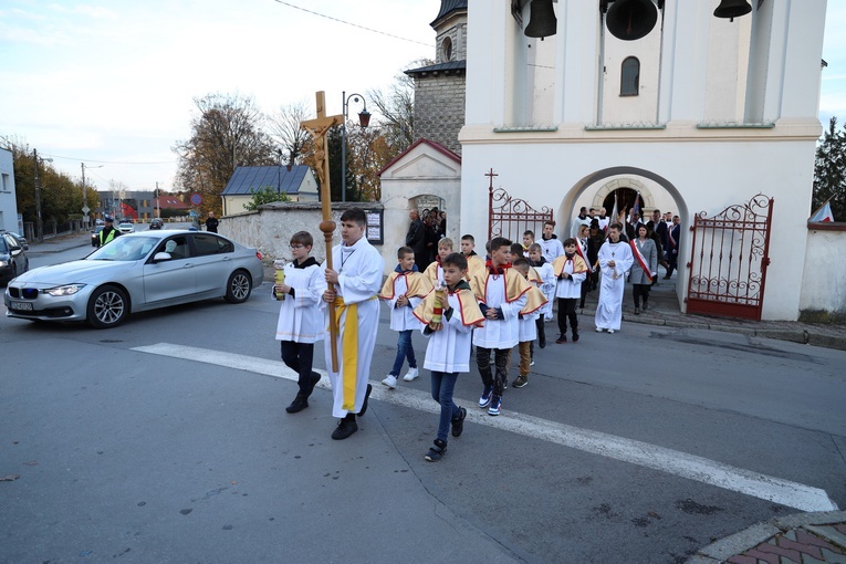 Pierwsza rocznica ustanowienia św. Jana Pawła II patronem Staszowa