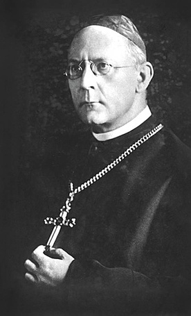 Kardynał Adolf Bertram, biskup wrocławski.