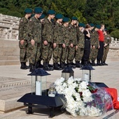 Uczniowie z KLO w Henrykowie na Monte Cassino 