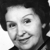▲	Śp. Gabriela Cwojdzińska (1928–2022). 