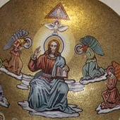 ◄	Mozaika w zabrzańskim kościele św. Andrzeja (1943 r.).