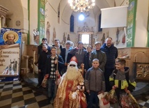 Spotkanie ze św. Mikołajem w Miętustwie