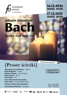 Wielka "Msza h-moll" J.S. Bacha zabrzmi w Filharmonii Opolskiej