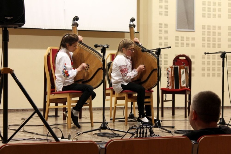 Koncert uczniów z Ukrainy