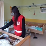 Wolontariusze SKC w hospicjum 