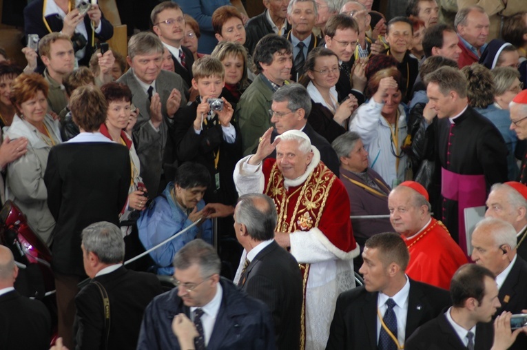 Benedykt XVI w obiektywie Dariusza Świtalskiego