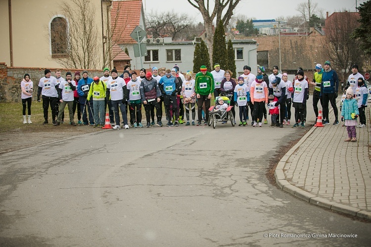 Bieg "Tropem Wilczym" w Marcinowicach