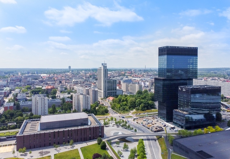Katowice liderem rankingu miast najlepszych do życia