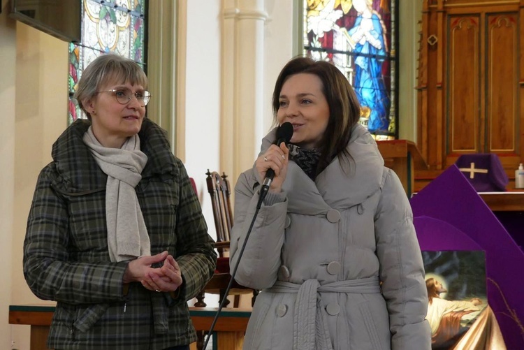 Anna Bisch i Katarzyna Czakon - liderki cieszyńskich Matek w Modlitwie "Miriam".