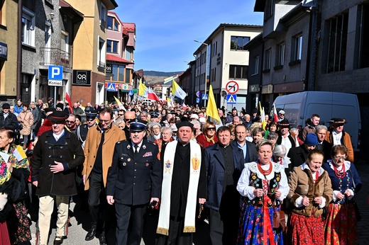 Marsz w obronie św. Jana Pawła II 