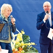 Aukcje darów tradycyjnie poprowadzili Bożena Ulewicz i Wojciech Ruciński.