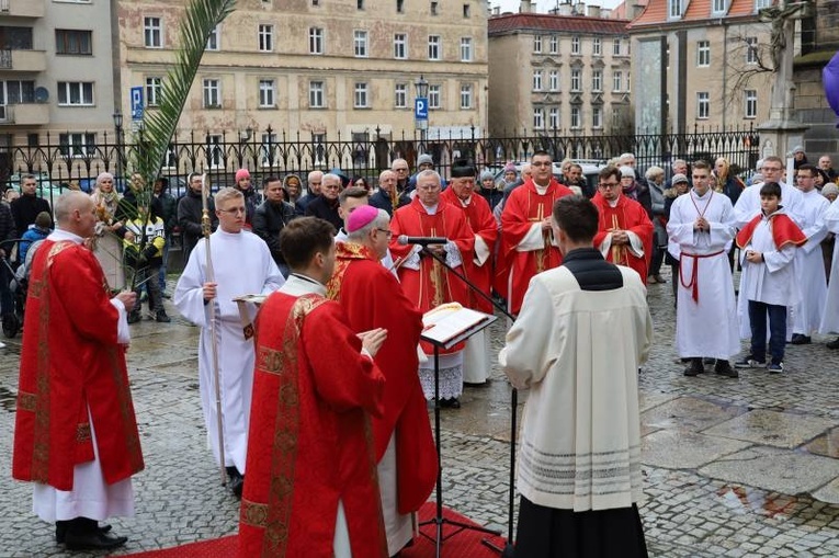 Niedziela Palmowa w świdnickiej katedrze