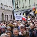 Marsz w obronie dziedzictwa Jana Pawła II