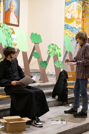 Występ lublinieckich uczniów