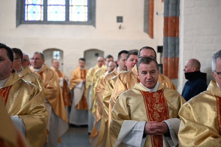 Msza krzyżma w koszalińskiej katedrze